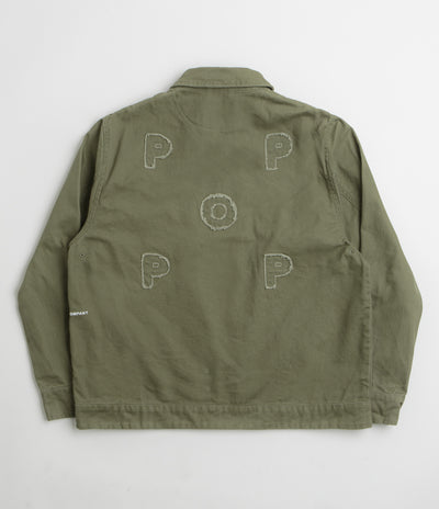 Pop Trading Company Full Zip Jacket - Four Leaf Clover