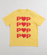 Pop Trading Company Hearts T-Shirt - Snapdragon