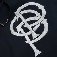 Pop Trading Company Initials Hoodie - Navy thumbnail