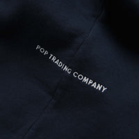 Pop Trading Company Initials Hoodie - Navy thumbnail