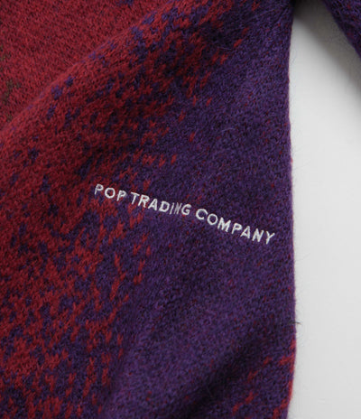 Pop Trading Company Knitted Cardigan - Multicolour