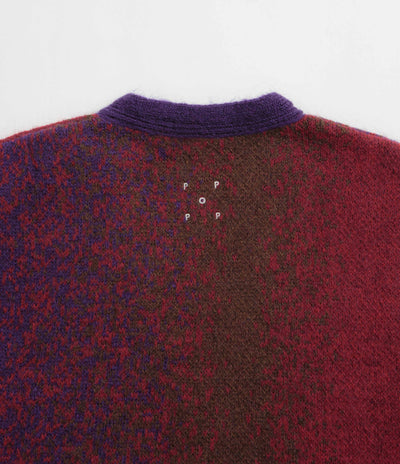 Pop Trading Company Knitted Cardigan - Multicolour