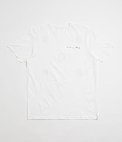 Pop Trading Company Logo T-Shirt - White / Black