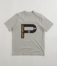 Pop Trading Company Nautica T-Shirt - Grey Heather