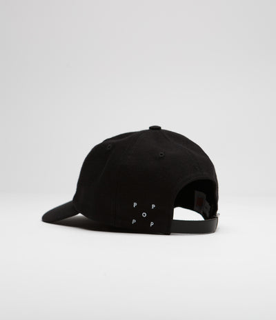 Pop Trading Company O Cap - Black / White