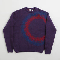 Pop Trading Company O Knitted Crewneck Sweatshirt - Mysterioso thumbnail