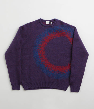 Pop Trading Company O Knitted Crewneck Sweatshirt - Mysterioso