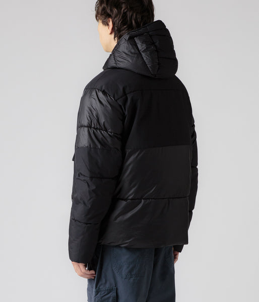 Pop Trading Company Puffer Jacket - Black | Flatspot