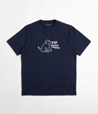 Pop Trading Company Pup Training T-Shirt - Navy