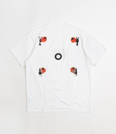 Pop Trading Company ROP Butterfly T-Shirt - White