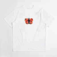 Pop Trading Company ROP Butterfly T-Shirt - White thumbnail