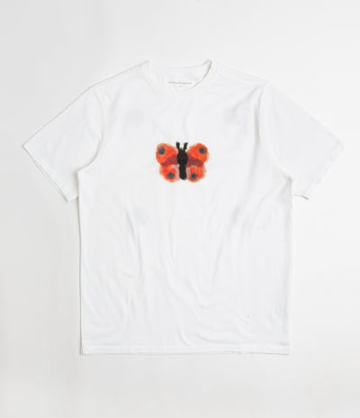 Pop Trading Company ROP Butterfly T-Shirt - White