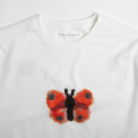 Pop Trading Company ROP Butterfly T-Shirt - White thumbnail