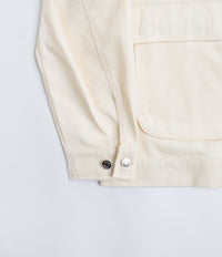 Pop Trading Company ROP Full Zip Jacket - Off White | Flatspot