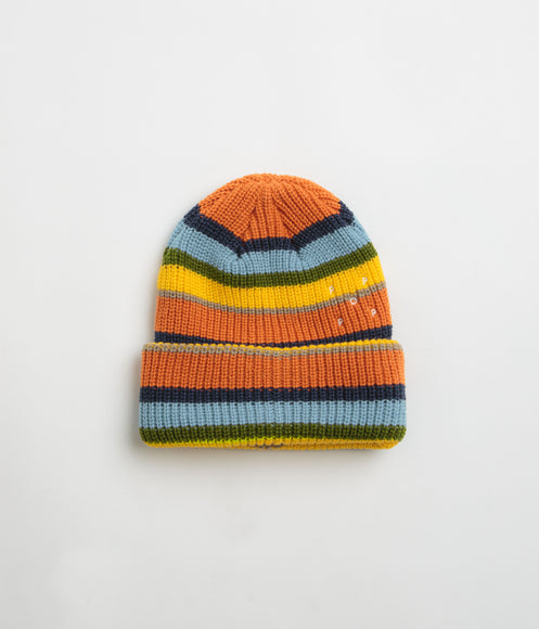 Pop Trading Company Striped Beanie - Multi