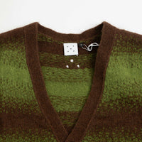 Pop Trading Company Striped Cardigan - Delicioso / Foliage | Flatspot