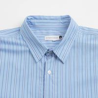 Pop Trading Company Striped Logo Shirt - Blue thumbnail