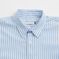 Pop Trading Company Striped Logo Shirt - White thumbnail