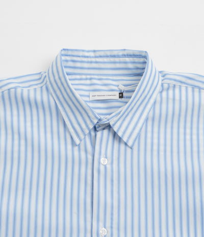 Pop Trading Company Striped Logo Shirt - White