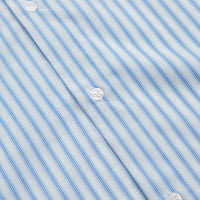 Pop Trading Company Striped Logo Shirt - White thumbnail