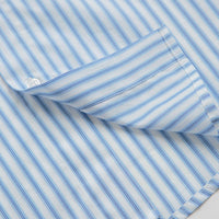 Pop Trading Company Striped Logo Shirt - White thumbnail