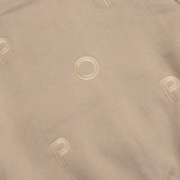 Pop Trading Company Varsity Jacket - White Pepper thumbnail