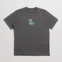 Pop Trading Company Whale T-Shirt - Charcoal thumbnail