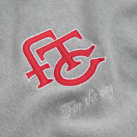 Pop Trading Company x FTC Crewneck Sweatshirt - Heather Grey thumbnail