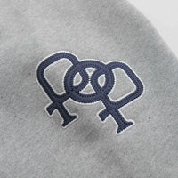 Pop Trading Company x FTC Crewneck Sweatshirt - Heather Grey thumbnail