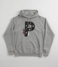 Pop Trading Company x Miffy Big P Hoodie - Light Grey Heather