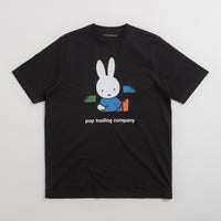 Pop Trading Company x Miffy Footwear T-Shirt - Black thumbnail