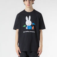 Pop Trading Company x Miffy Footwear T-Shirt - Black thumbnail