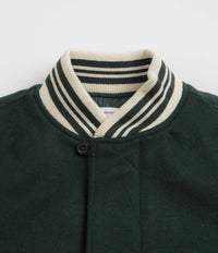 Parra Varsity Jacket Pine Green - UPTOWN