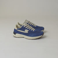 Stepney Workers Club Osier S-Strike Raw Suede Shoes - College Blue thumbnail