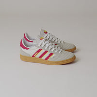 Adidas Busenitz Vintage Shoes - Feather Grey / Red / Orbit Grey thumbnail