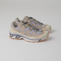 Salomon XT-6 Skyline Shoes - White Pepper / Peach Quartz / Orchid Petal thumbnail