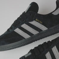 Adidas Samba ADV Shoes - Core Black / Grey Four / Gold Metallic thumbnail