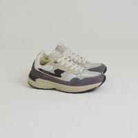 Stepney Workers Club Amiel S-Strike Suede Shoes - Silver / Smoke thumbnail