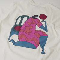 by Parra Face Ball T-Shirt - Off White thumbnail