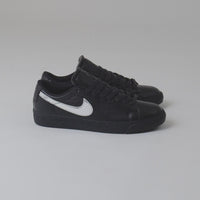 Nike SB x Dancer Skateboards Blazer Low Shoes - Black / Metallic Silver / Black thumbnail