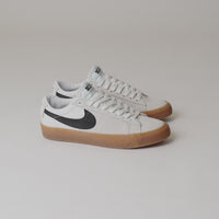 Nike SB Blazer Low Pro GT Shoes - White / Black - White - White thumbnail