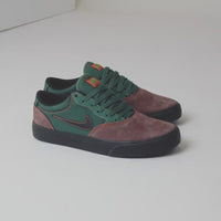 Nike SB Chron 2 Shoes - Light Chocolate / Black - Noble Green thumbnail