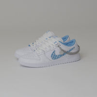 Nike SB x Nicole Hause Dunk Low Shoes - White / University Blue / White / Midnight Navy / Pure Platinum thumbnail