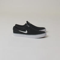 Nike SB Janoski+ Slip Shoes - Black / White - Black - Black thumbnail