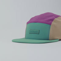 Columbia Creek Side 5 Panel Cap - Teal / Razzle / Canoe thumbnail