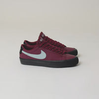 Nike SB Blazer Low Pro GT Shoes - Dark Team Red / Light Armory Blue thumbnail