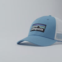 Patagonia P-6 Logo LoPro Trucker Cap - Abundant Blue thumbnail