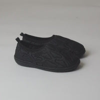 Subu Outline Packable Sandals - Black thumbnail