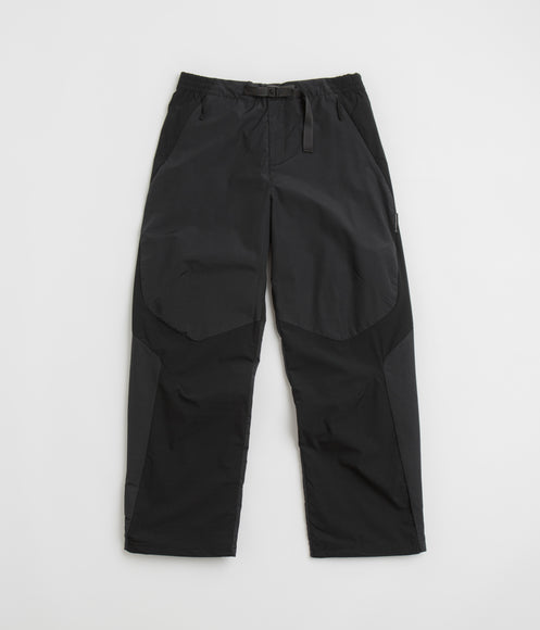 Purple Mountain Observatory Blocked Terrain Pants - Black