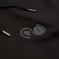 Purple Mountain Observatory Core Logo Hoodie - Black thumbnail